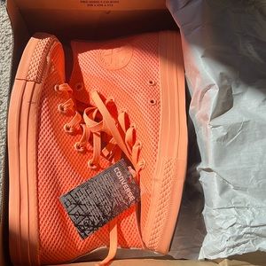 Converse Sunset Glow-Hyper Orange High Tops